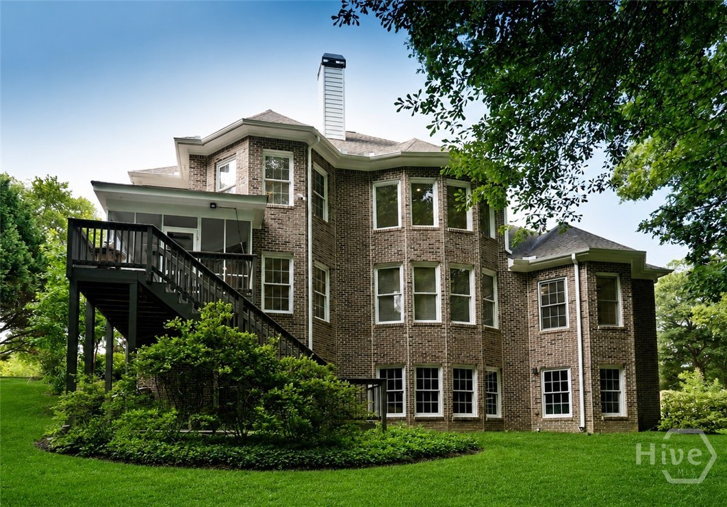 exterior back of home