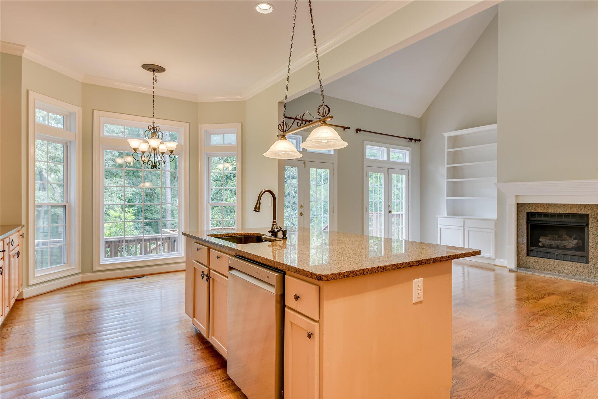 Lots of natural light