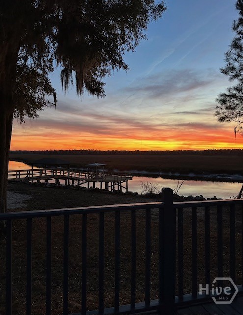 Enjoy the many beautiful Sunsets over the water from the deck.