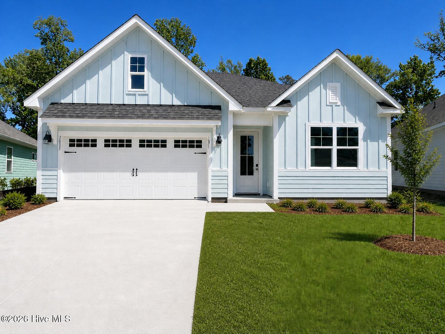AI generated picture of what completed home will resemble.