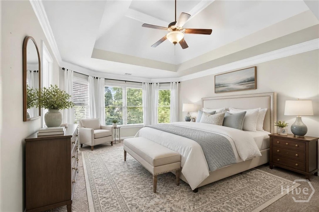 Virtual Staging Master Bedroom