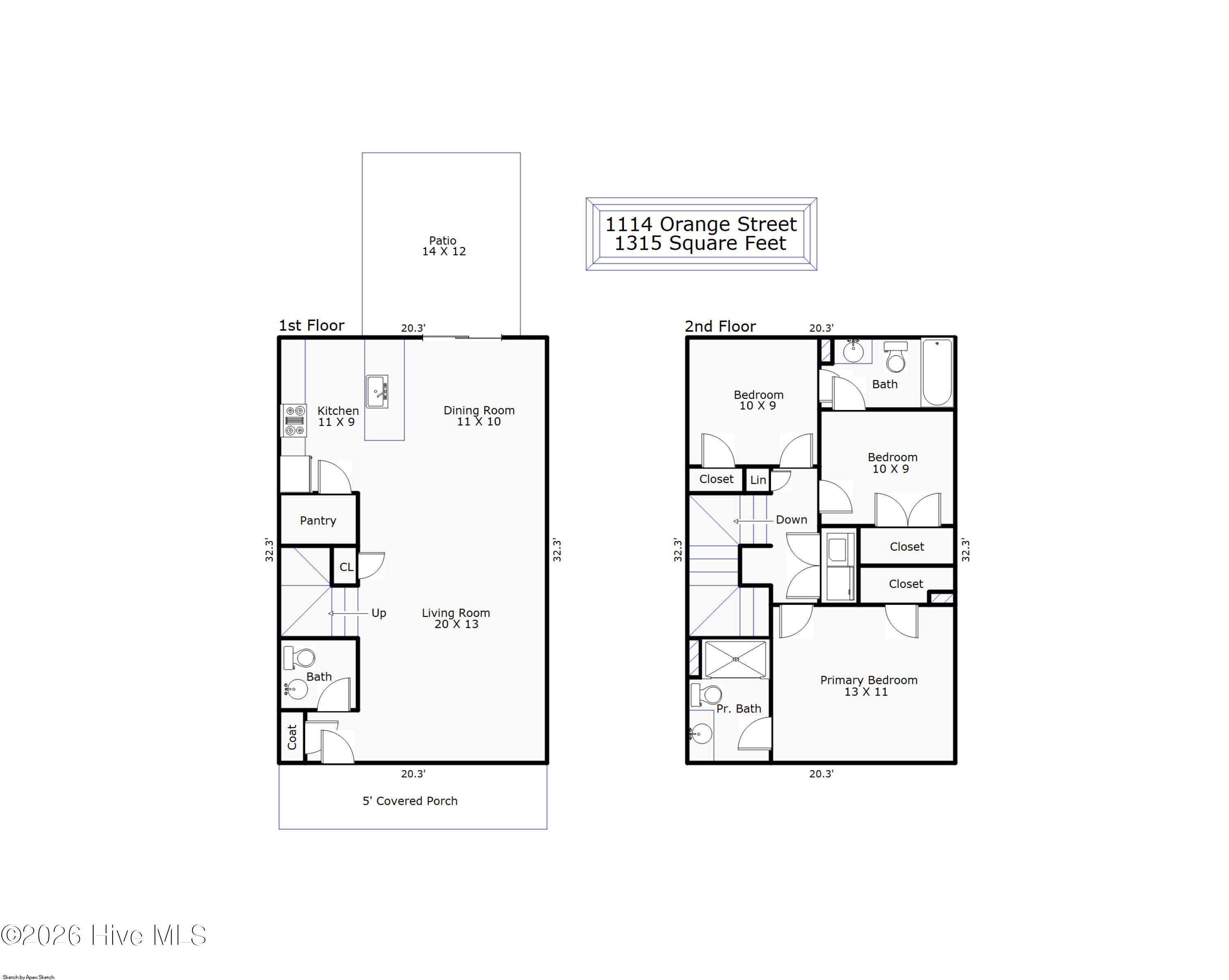 Exterior photo of 1114 Orange Street, Wilmington, NC 28401. MLS: 100607392