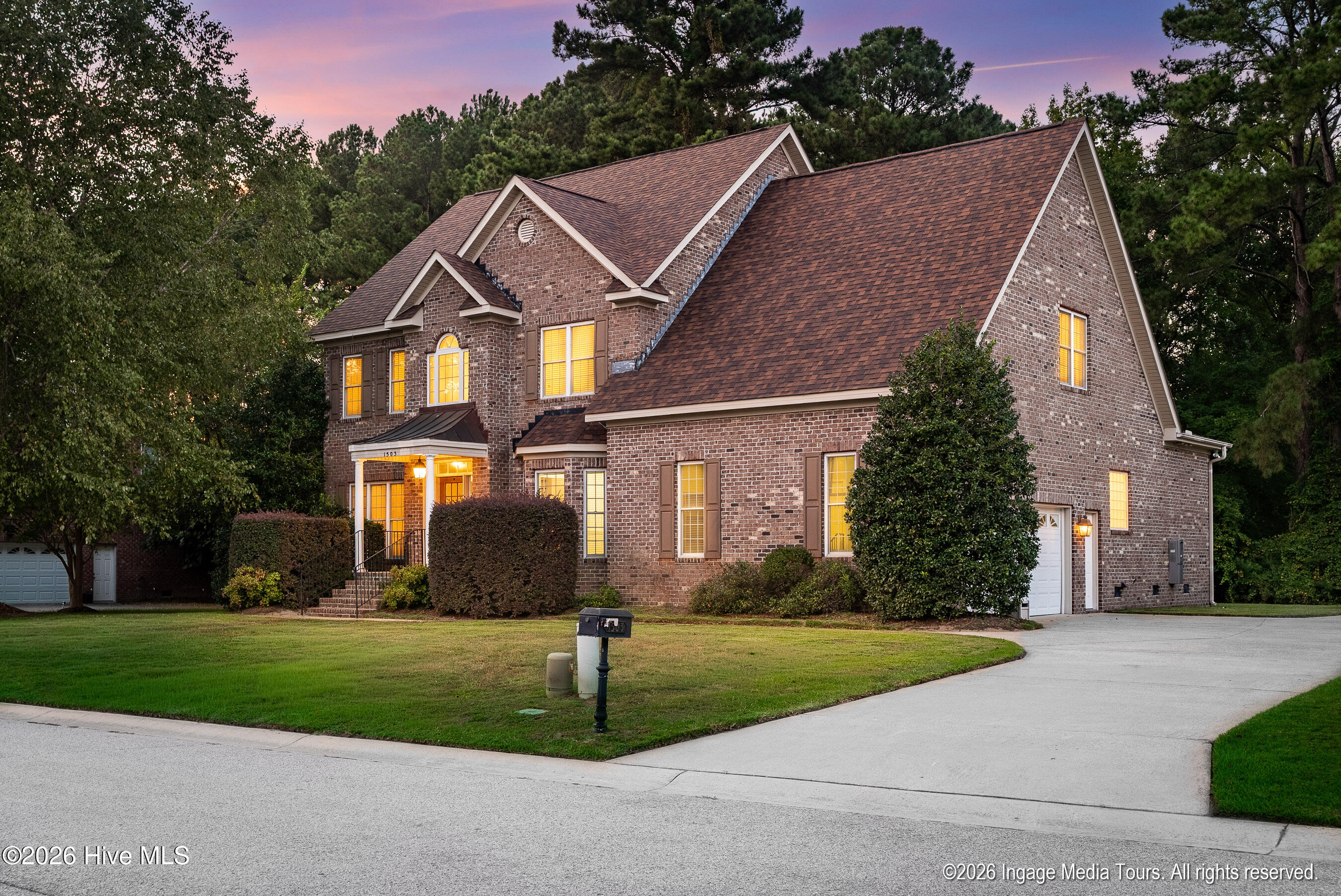 Exterior photo of 1503 Hammersmith Drive, Winterville, NC 28590. MLS: 100603126