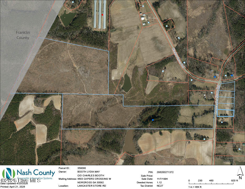 0 Nc 124, Pinetops, NC, 27864