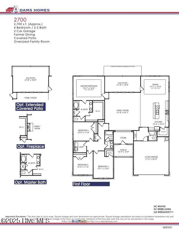 2700 Floor Plan 2