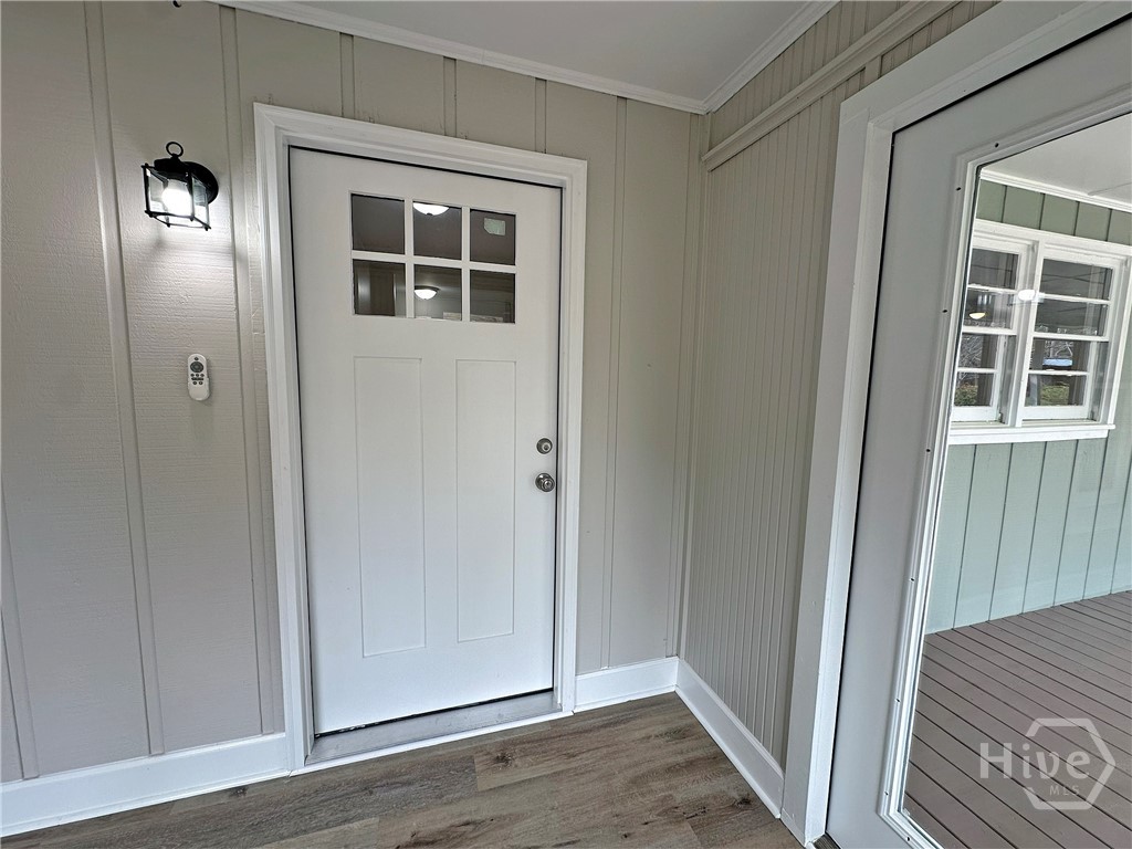 Home Entry Through Sunroom