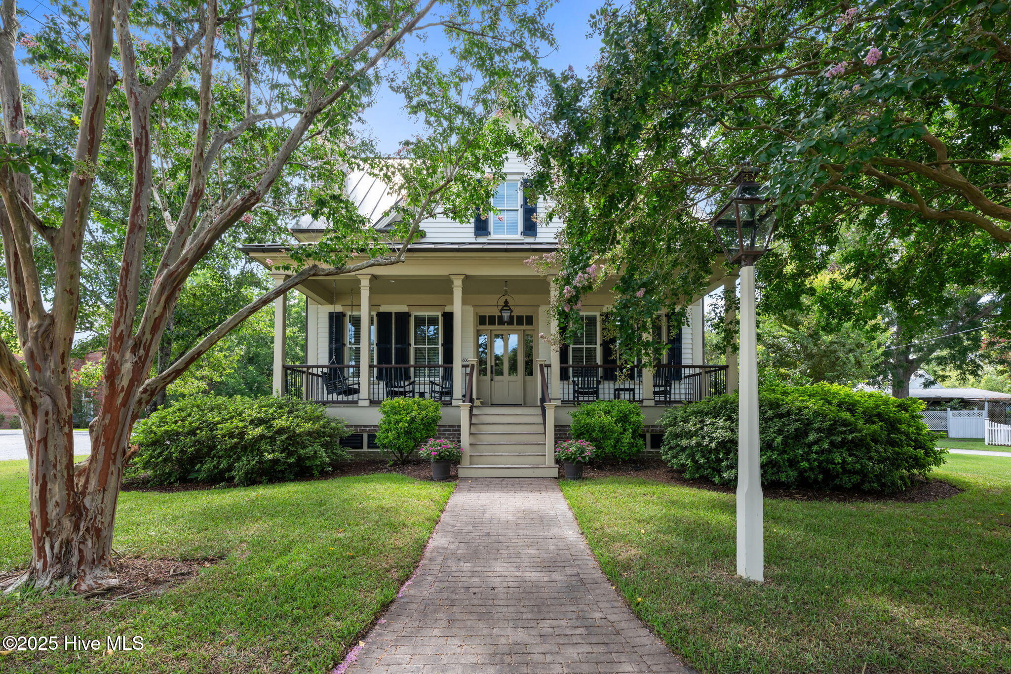 600 Broad Street Oriental, North Carolina A remarkable residential masterpiece in downtown Old Oriental, built with exquisite workmanship, aesthetics and peerless attention to detail. No expense was spared when the home was constructed in 2007 and none was spared in its maintenance and upfit during the current owners' tenure. A timeless Allison Ramsey coastal design reflective of an antebellum era, but newly-constructed with amazing contemporary flair ready to become your family's legacy! It was built by Stuart Hardy, an esteemed local builder as his personal residence & business showcase. It welcomes you with wood floors throughout & lovely surprises at every turn (See feature sheet). You'll know you're somewhere special as you stroll the lovely gardens & step onto the front porch presiding over Broad Street. Beginning with a spacious Living/dining room anchored by a grand fireplace, the floor plan is great for entertaining. It flows through the amazing gourmet kitchen with its extensive cabinetry and its array of the best appliances! Thence a large back hallway, breakfast room and access to the private side porch and utility/storage room. The master wing is a quiet retreat unto itself, remarkably consisting of an immense walk-in closet room, sitting/media room, walk-through bath area with closets, tub, and a 6' tiled shower. You'll never want to leave! Upstairs features two large bedrooms (with luxurious ensuite baths), a craft closet, 2nd Laundry and a Family room for all your extra guests! This home is an achievement and must be seen to be appreciated, as words don't do it proper justice. The detached two car garage has a suite of rooms, equally adapted for a business or guest quarters w/ its large ensuite bath!
5 heat pumps, potting shed, 2 generators, ironwood decks, and more! Stately and convivial at the same time, this residence embodies Southern grace (ala River Dunes) and livability together, without effort. Please inquire for details and to arrange a private showing soon!