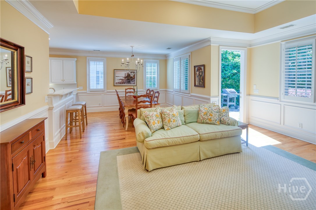 Great room to Dining area