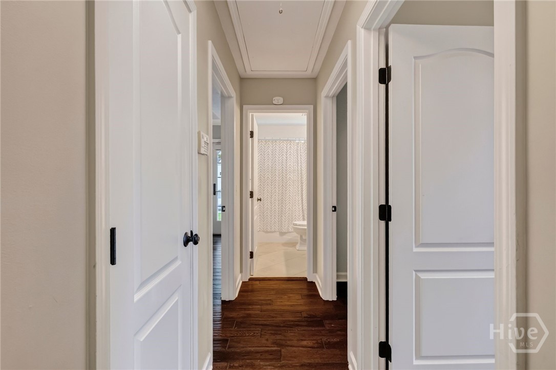 Hallway Leading to 3 Bedrooms
