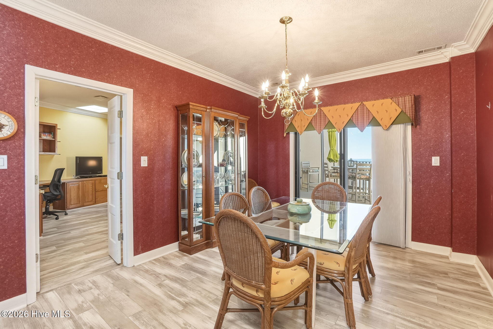 Formal Dining again with a shot of the den/office to the left.