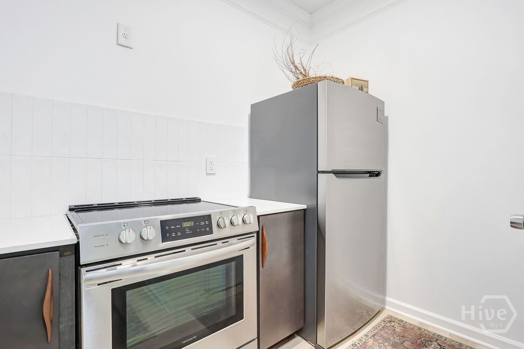 Stainless steel appliances