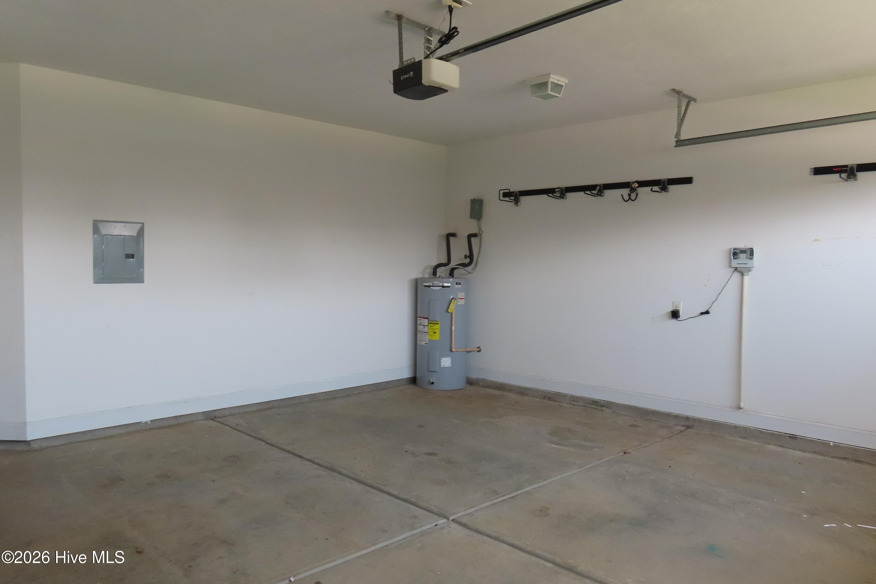 Garage Interior_Water Heater Location