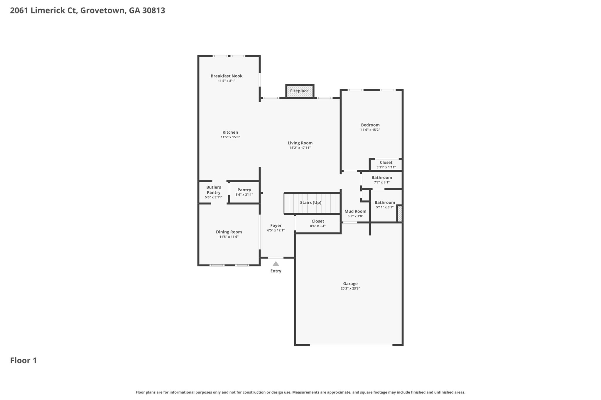 Homes For Sale - 2061 Limerick Court<br/> Columbia County, Grovetown, GA 30813