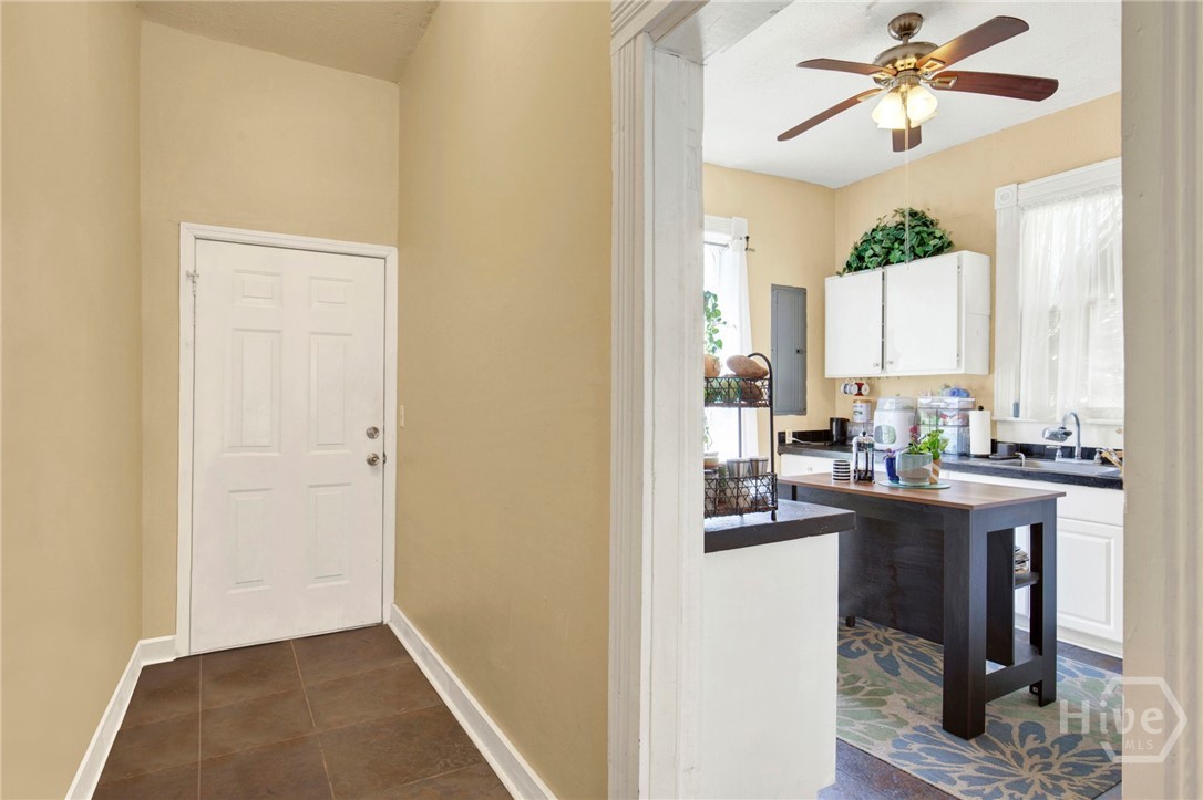 Hallway to front door
