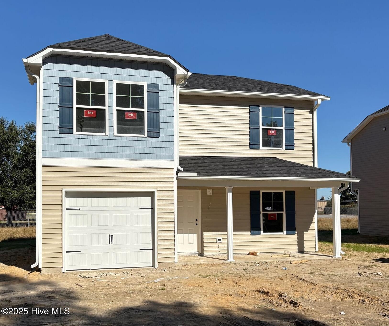 NEW CONSTRUCTION in Robersonville! Conveniently located just 19 minutes to bypass in Greenville, just 26 minutes ECU Health Medical Center, and just under 2 hours to OBX! The Walnut Plan is a 1 car garage home with all 4 bedrooms on the 2nd floor along with 2 full bathrooms. The Owners Suite features an On-Suite bathroom with a Walk in Shower with a glass door and a large Walk in Closet. The first floor features LVT throughout the eat in kitchen, family room, living room, laundry room and powder room. The upstairs will have LVT in the bathrooms and carpet in the bedrooms and hall. The kitchen will have granite countertops and the bathrooms will have cultured marble tops.