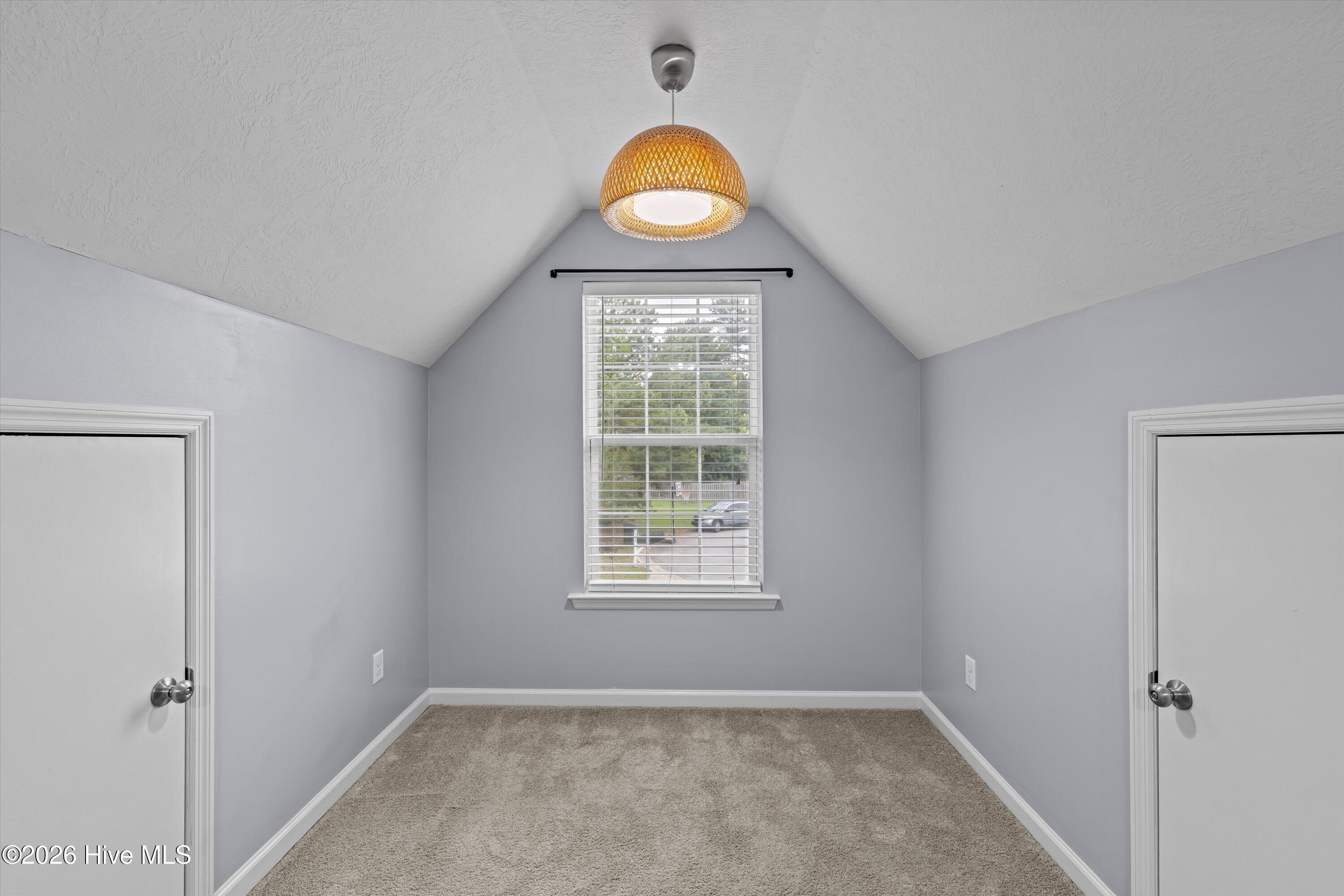 Sitting area with eave access storage