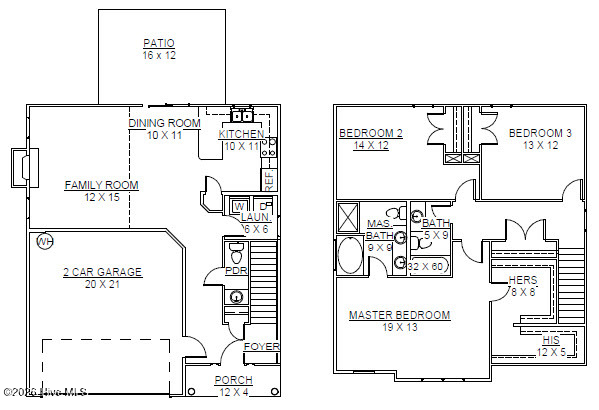 Exterior photo of 4012 Bluewater Boulevard, New Bern, NC 28562. MLS: 100604199