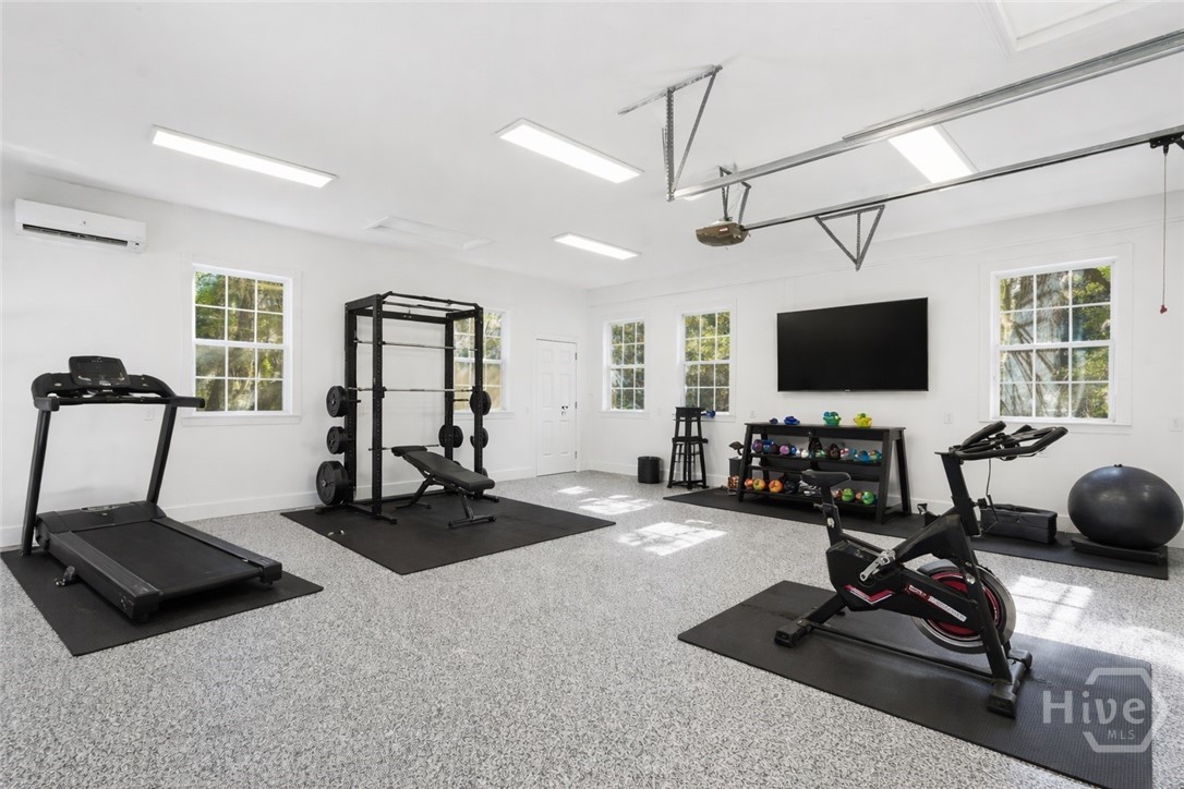 virtually staged garage