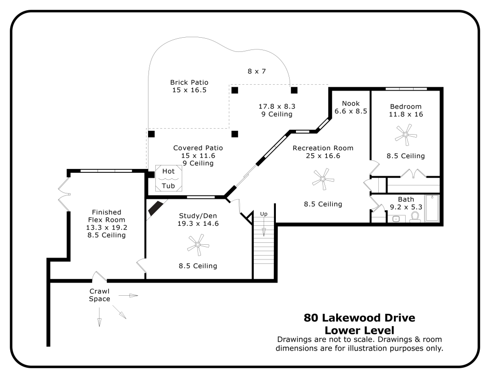 Lower Level Floor Plan
