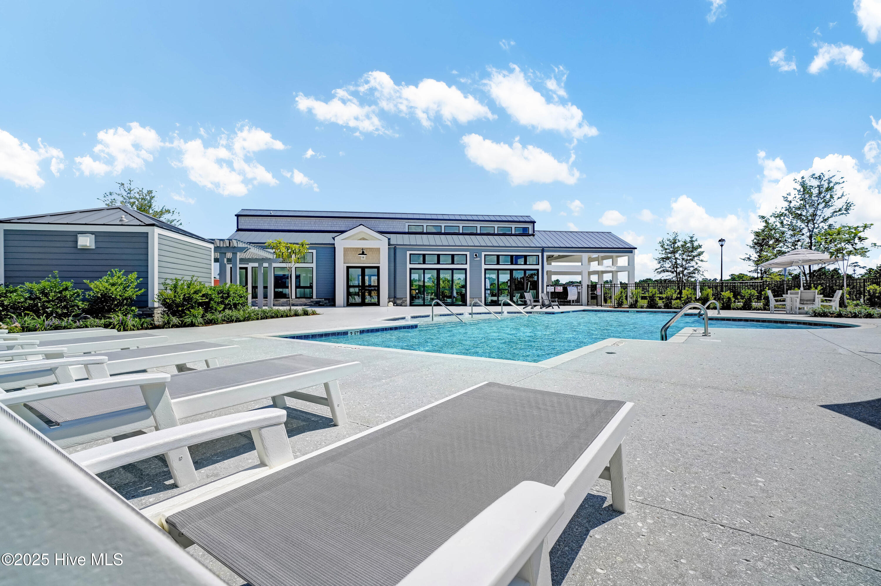 Saltwater community pool