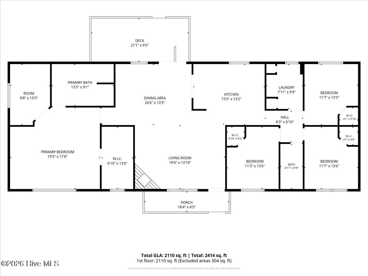 Exterior photo of 113 Meadowcrest Drive, Goldsboro, NC 27534. MLS: 100592931