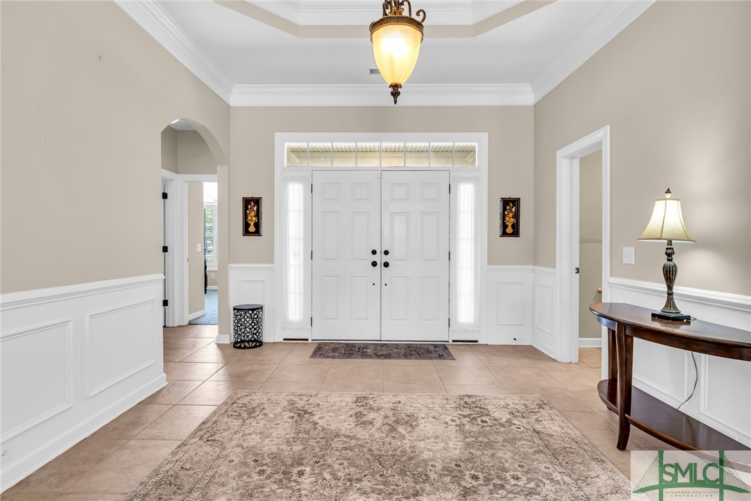 Large foyer
