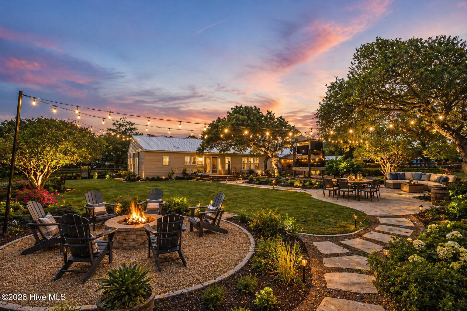 AI-enhanced/virtually staged exterior image for visualization purposes only. Property condition differs; landscaping shown is not current.