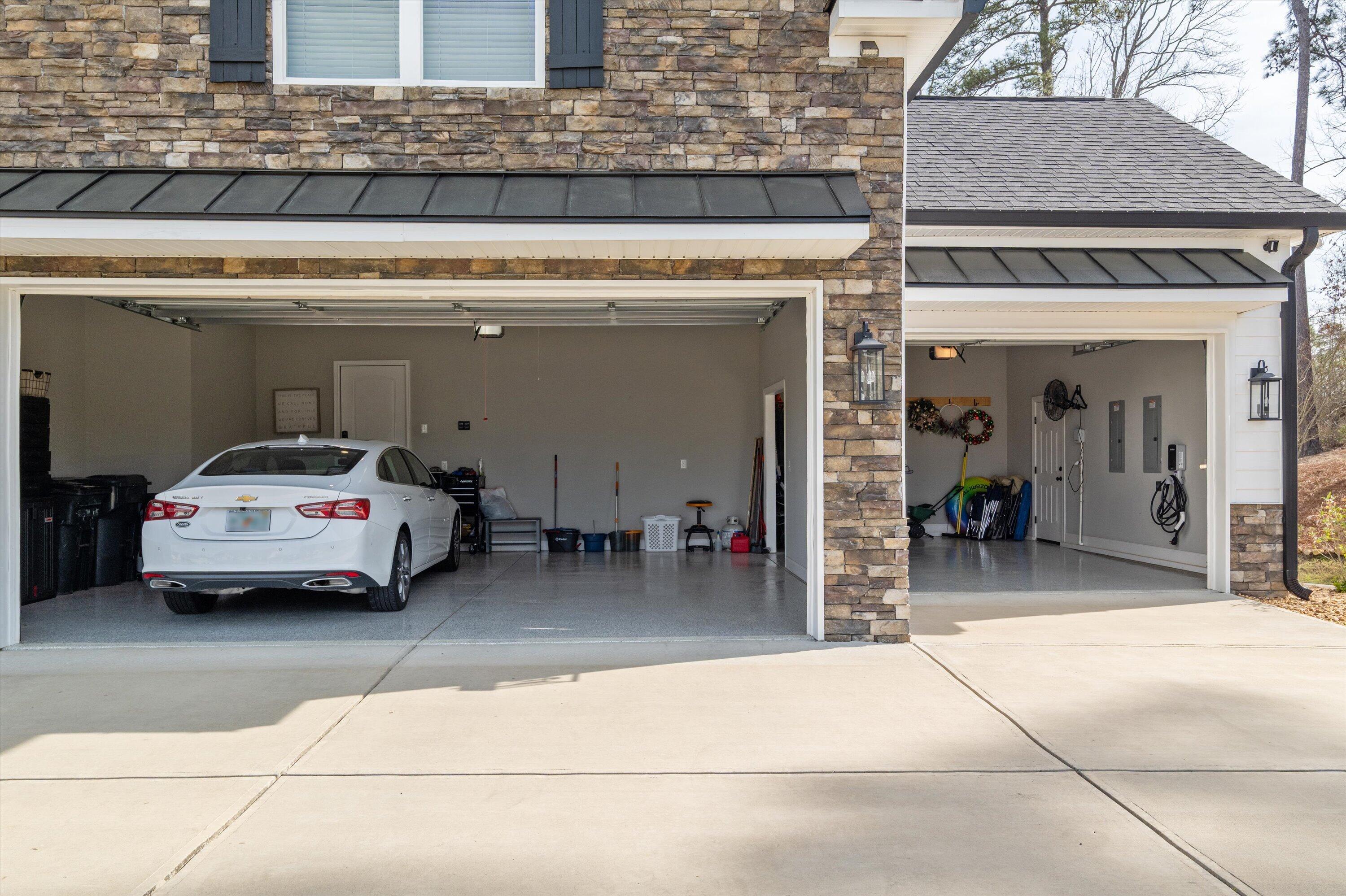 Three Car Garage