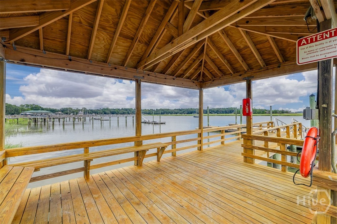 Dock Sitting area