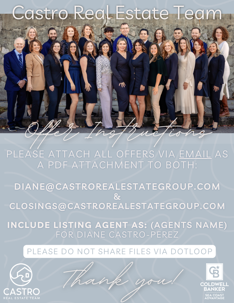 Castro Team Offer Instructions