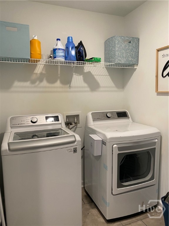 Upstairs laundry room