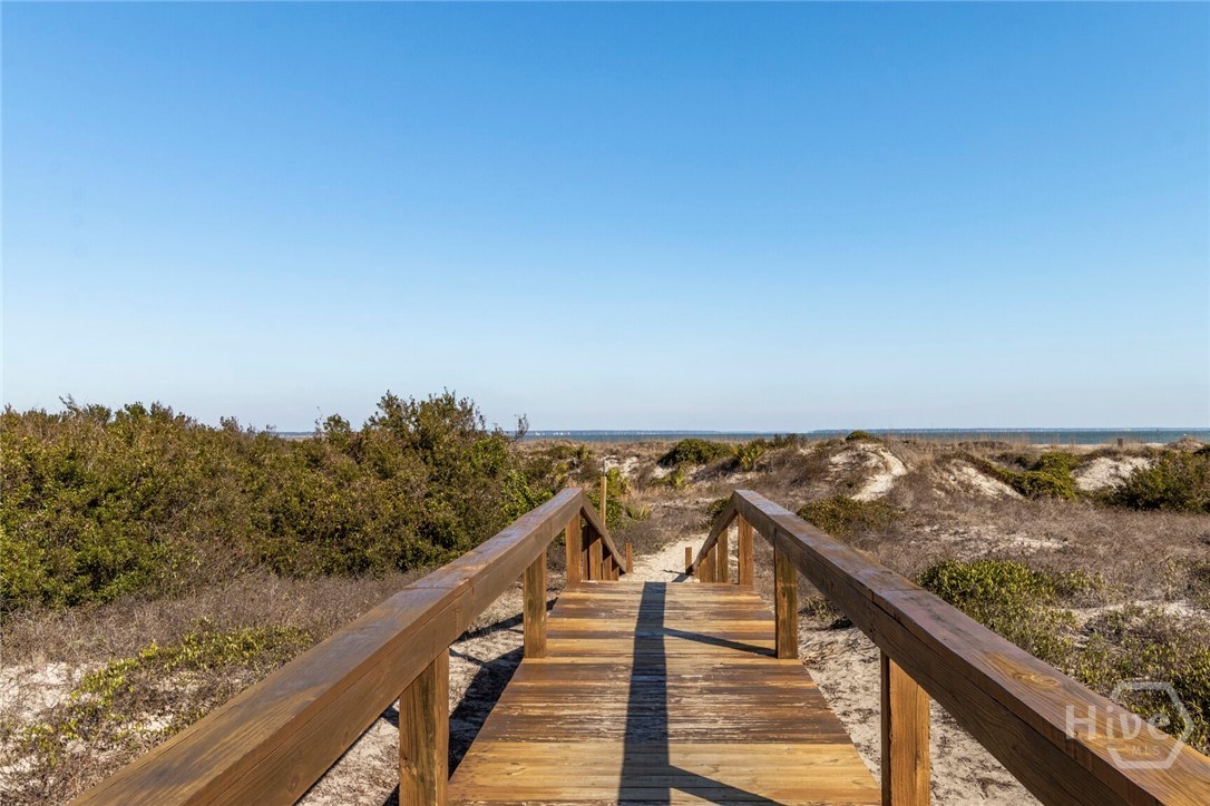 Beach walkover in Lighthouse Point
