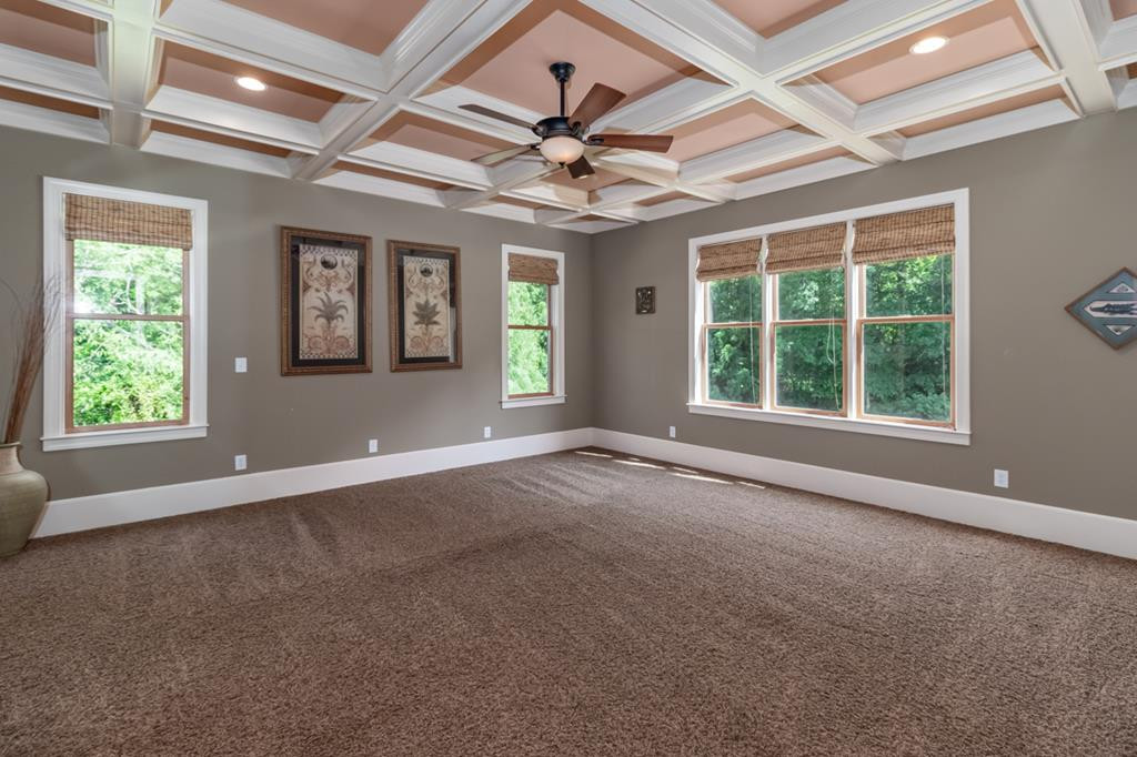 Owner's Suite w/ Coffered Ceiling - recessed light