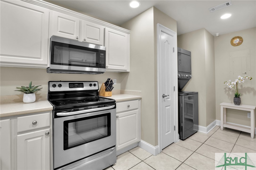 Kitchen open to Dining Area and Living Room