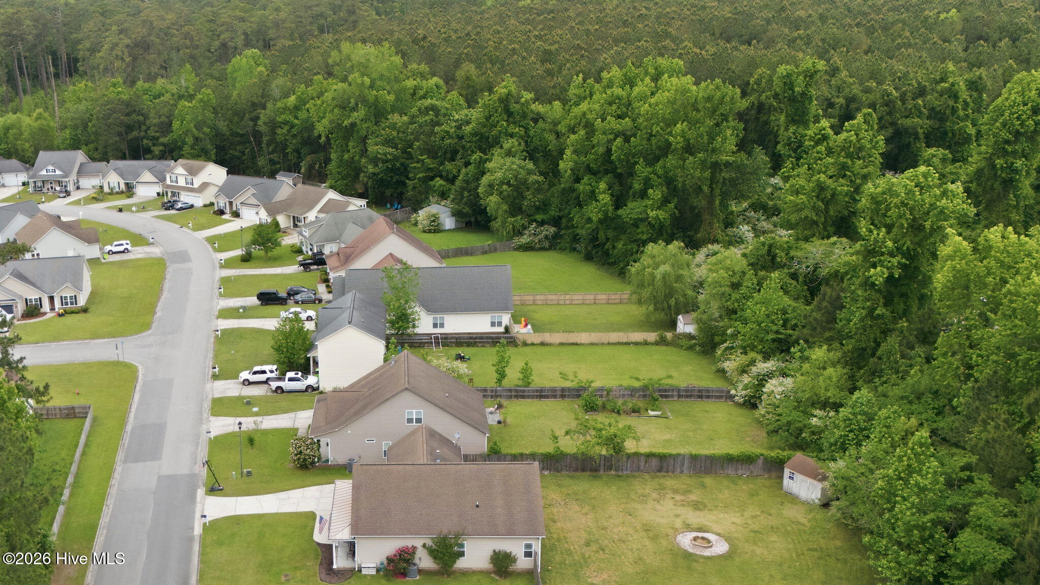 Overhead view