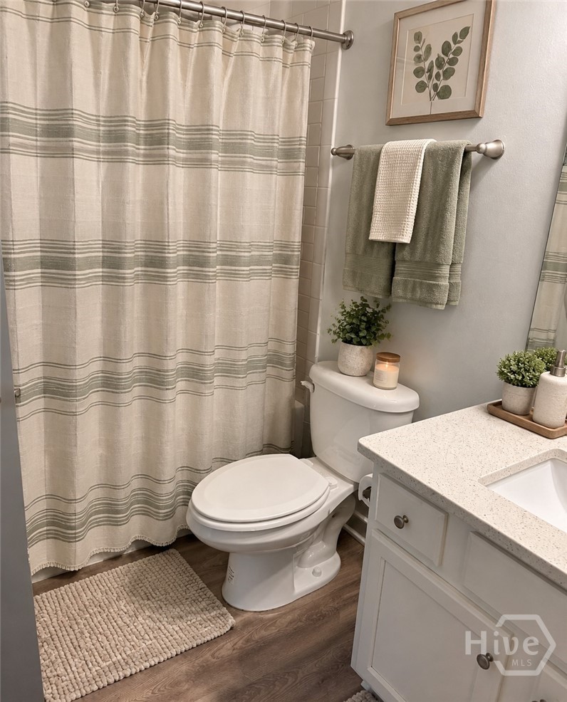 AI Generated Full bath lower level