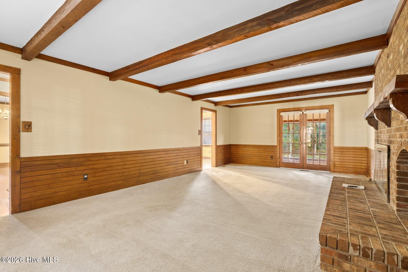 This room opens to a heated and cooled Sunroom!