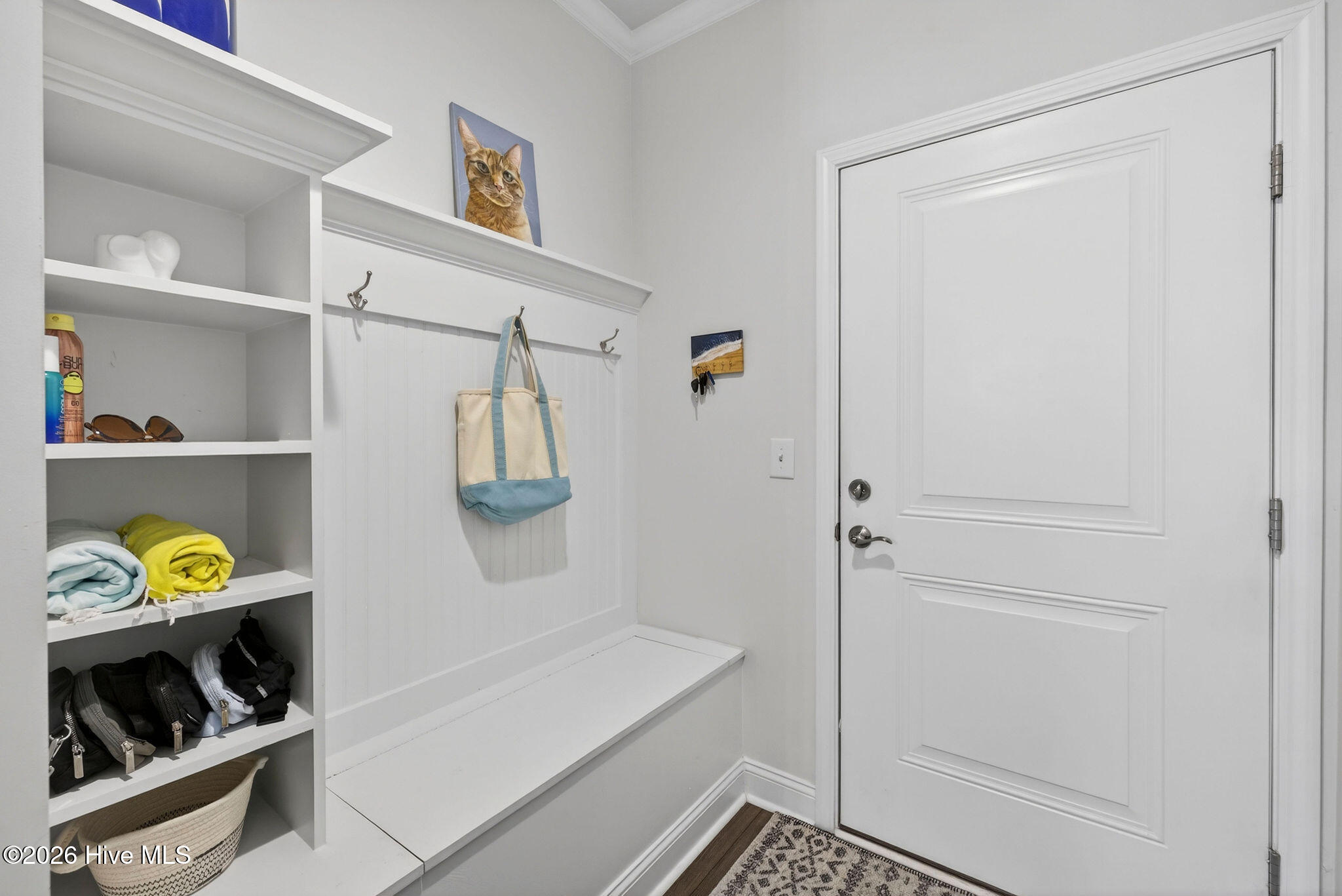 Drop zone/mud room