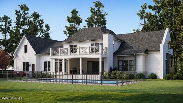 Rear Elevation 1