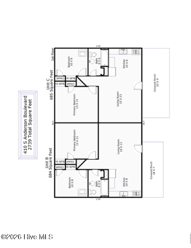 Exterior photo of 410 S Anderson Boulevard B, Topsail Beach, NC 28445. MLS: 100610777