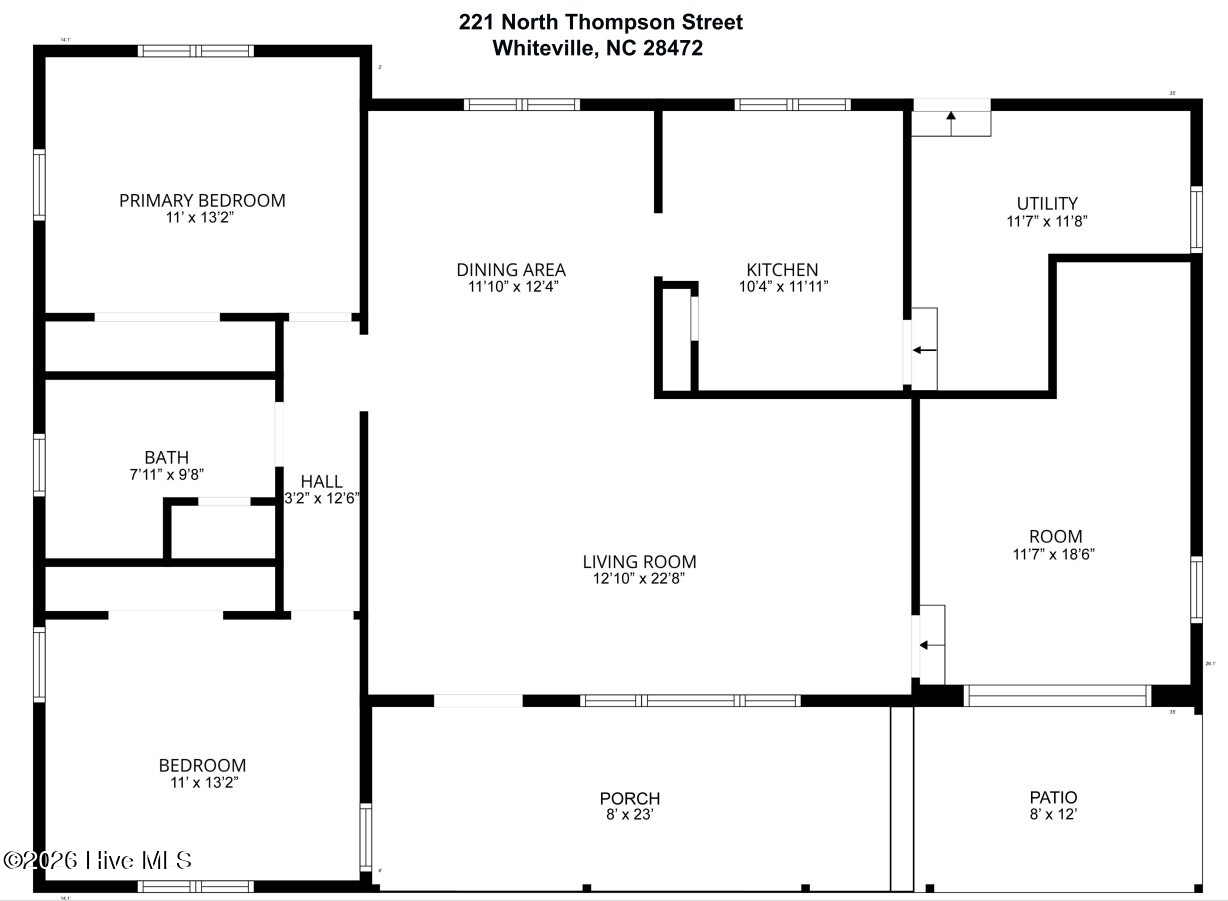 Homes For Sale - 221 N Thompson Street<br/> Whiteville, NC 28472