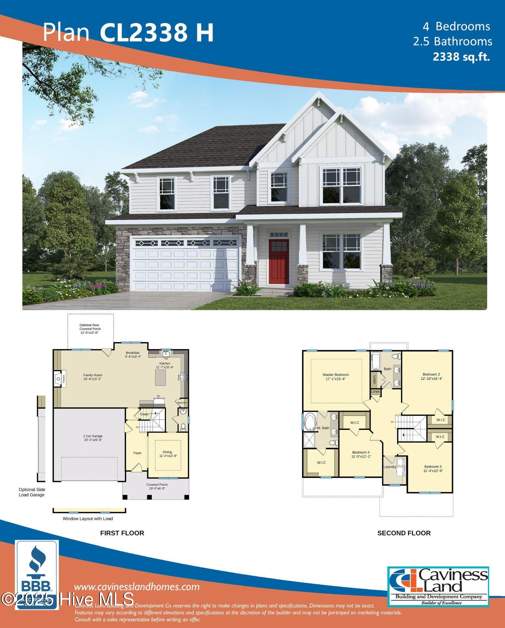 Plan CL2338H Brochure