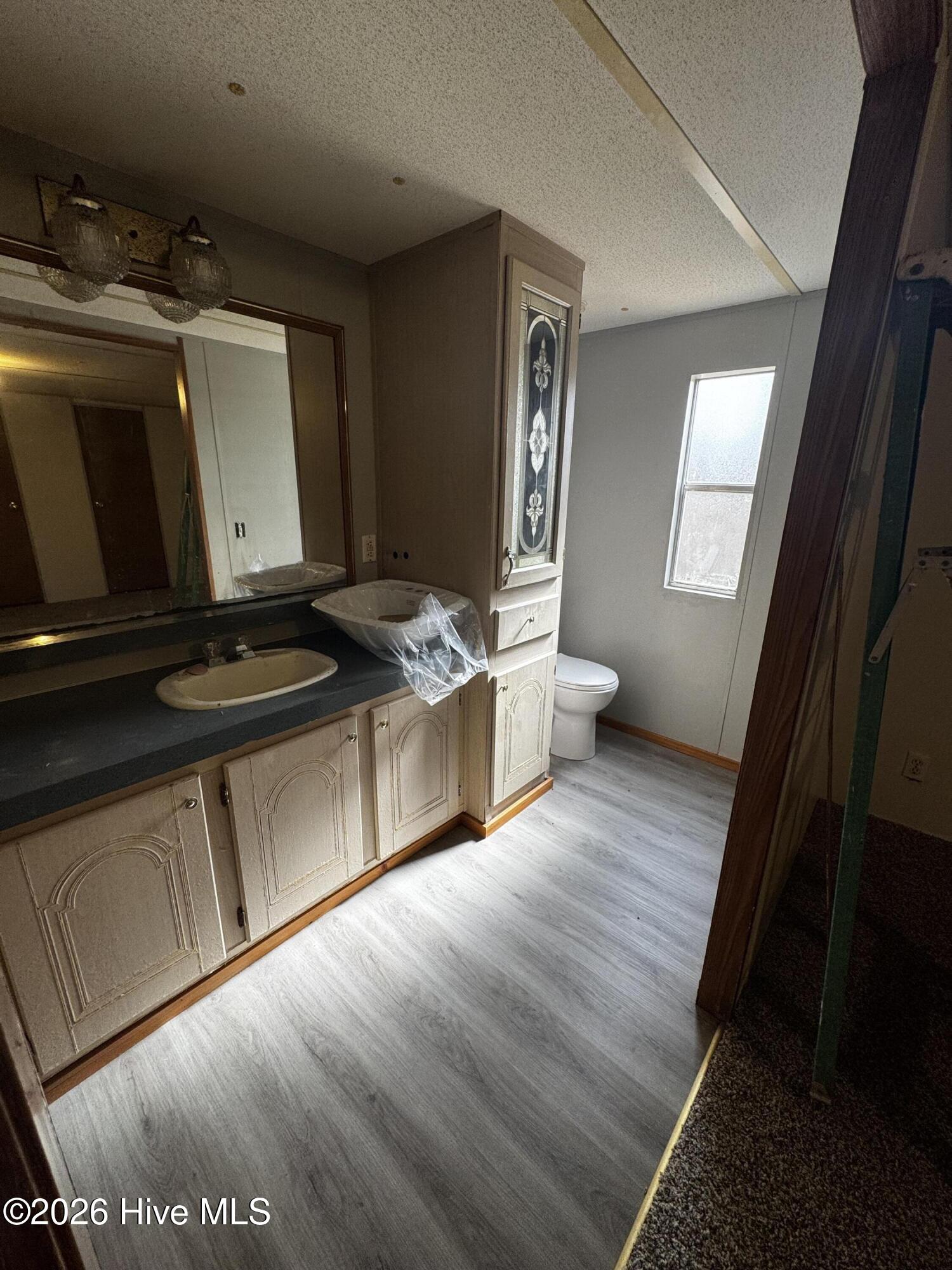 Primary bathroom, new sink to be installed