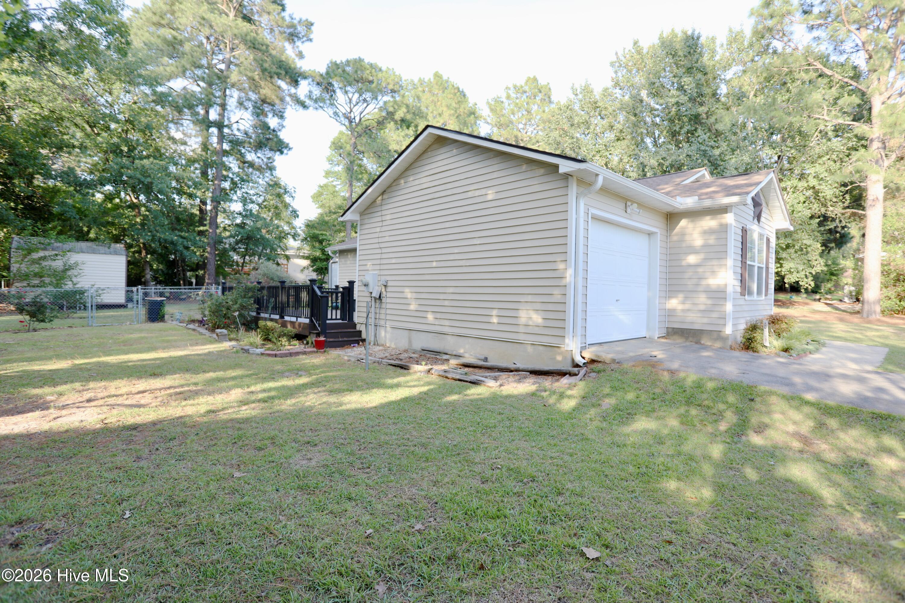 Exterior photo of 110 Robin Hood Lane, Aberdeen, NC 28315. MLS: 100583238