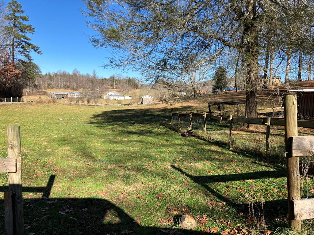 Fenced pasture