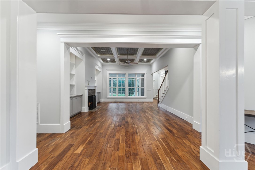 Living room looking from foyer
