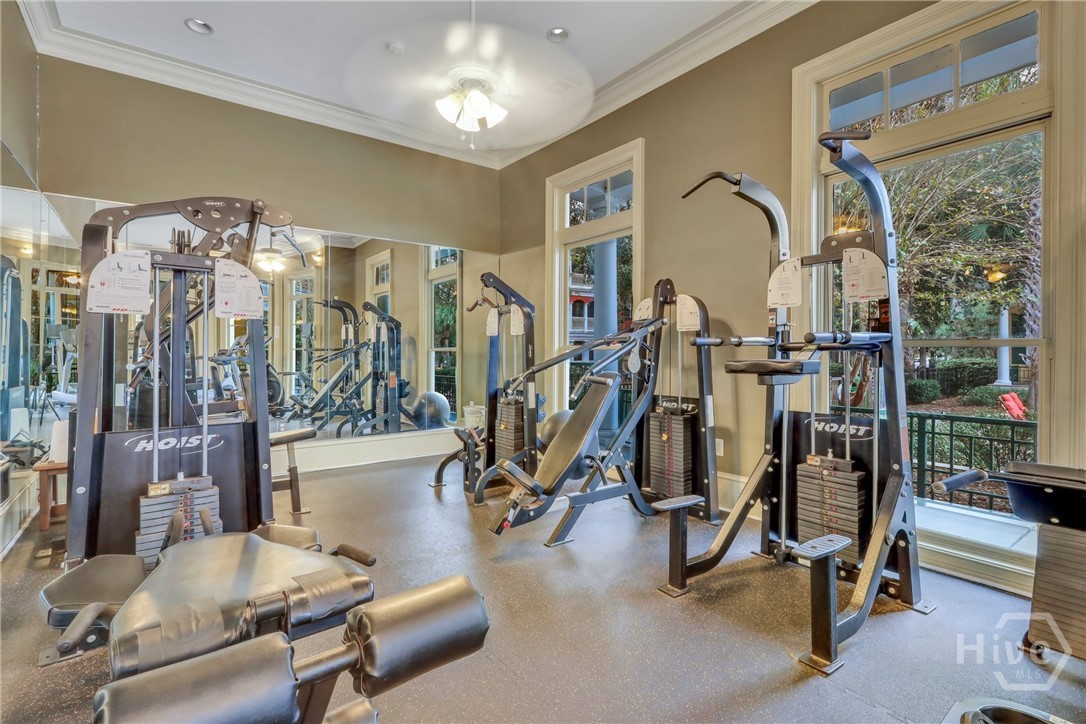 Fitness room