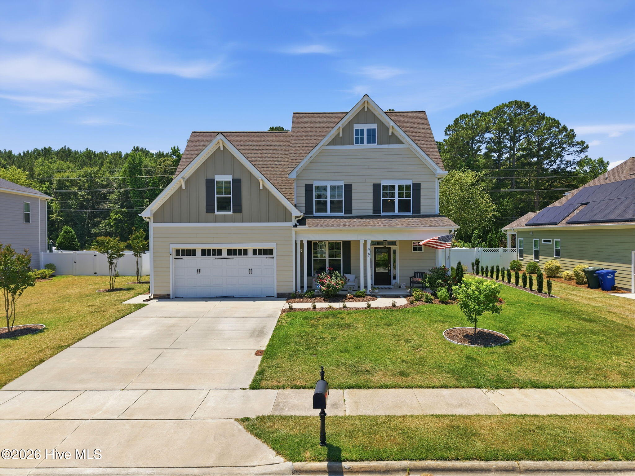 Exterior photo of 3704 Colony Woods Drive, Greenville, NC 27834. MLS: 100584889