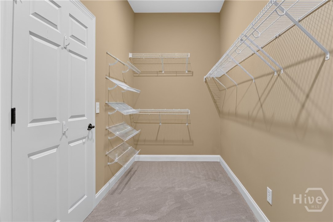 Primary walk-in closet