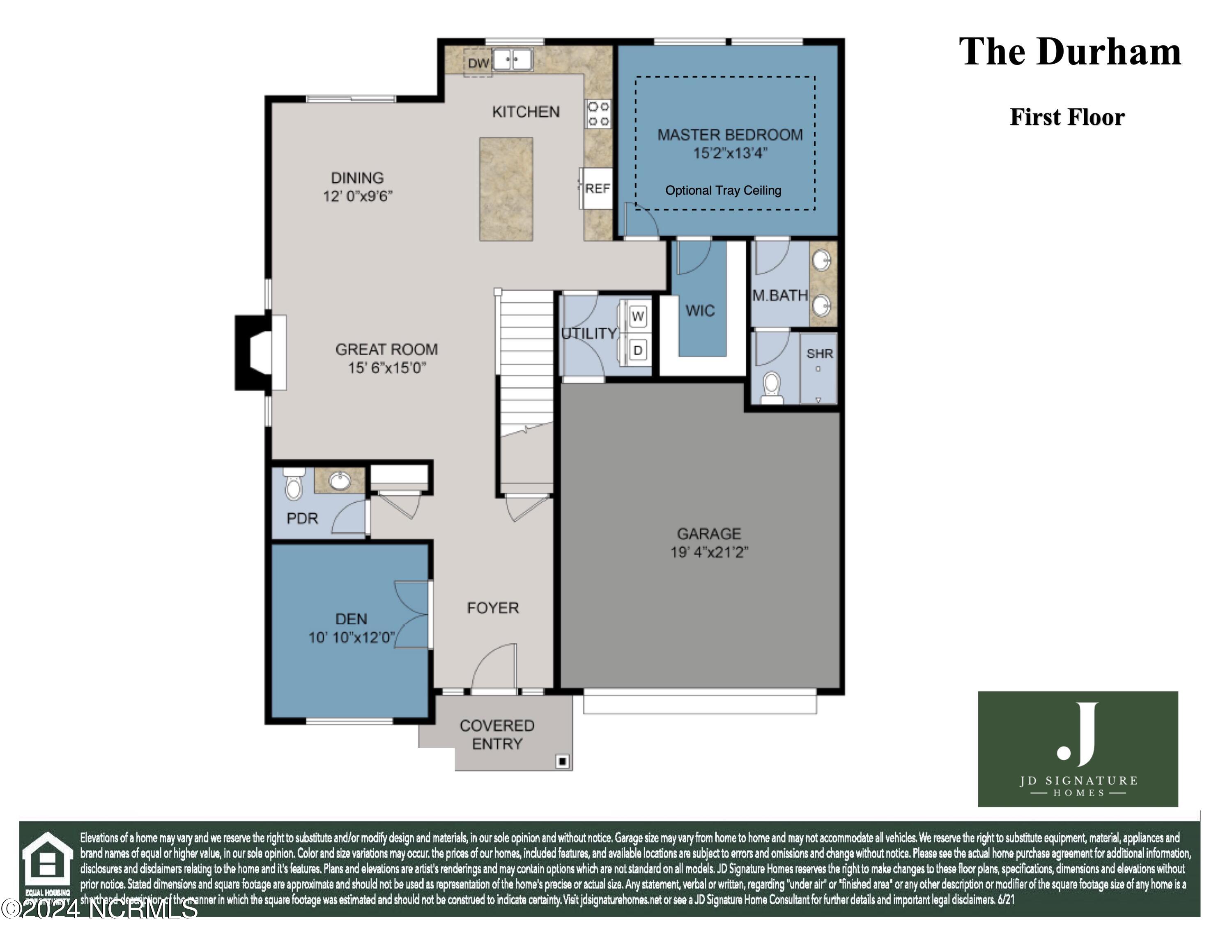 Lot 16 Grandview Drive, Hampstead, NC 28443 – photo 2: durham first floor